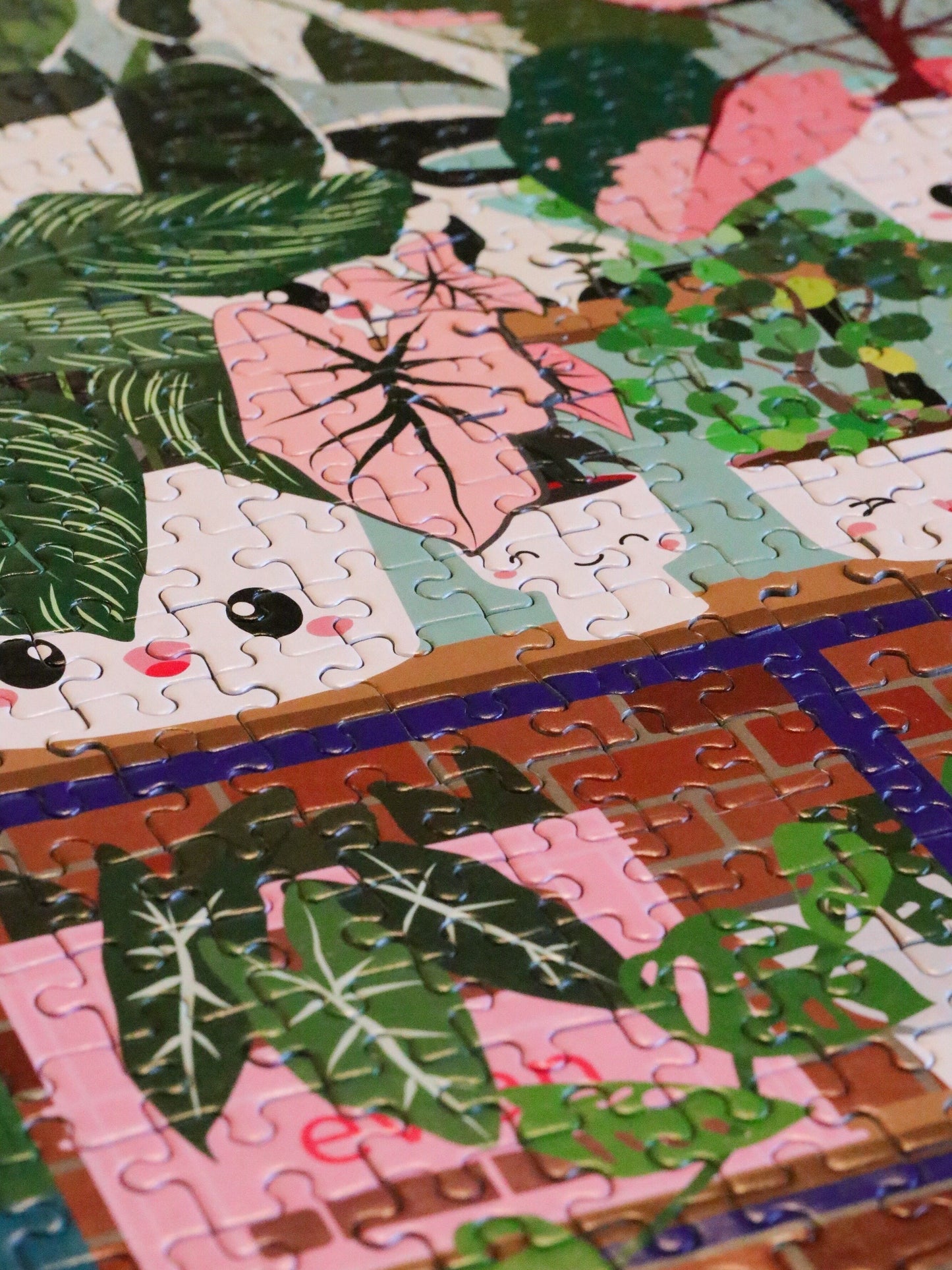 Puzzle serre avec plantes – puzzle 1000 pièces studio inktvis