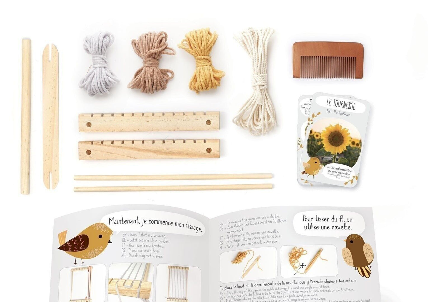 Kit Mon Herbier À Tisser 290 X 190mm - Graine Créative GRAINE CREATIVE