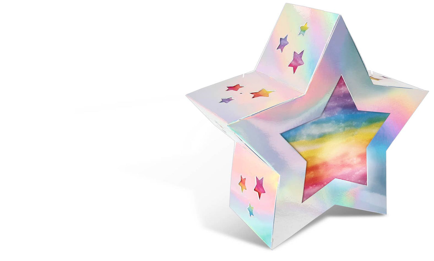 Kit de création de lanternes « Twinkle Star », argenté URSUS®