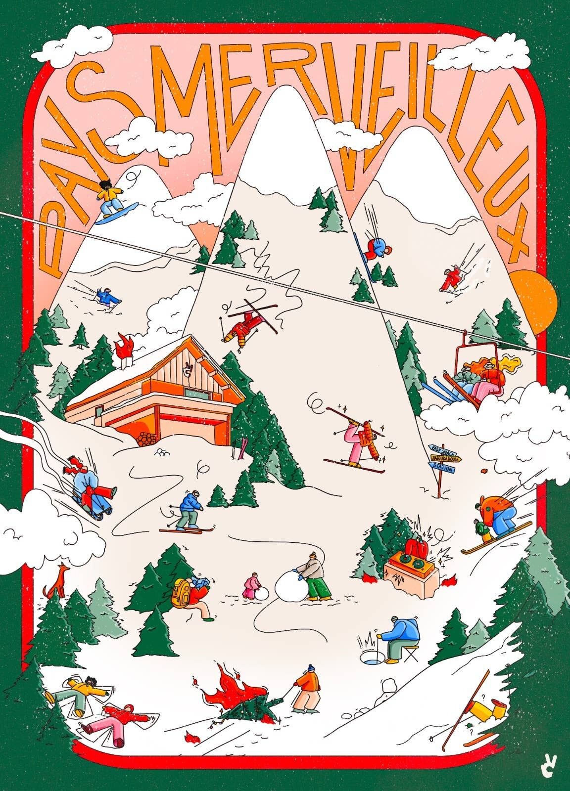 Puzzle 1000 pièces Planté de Baton ! Piece&Love