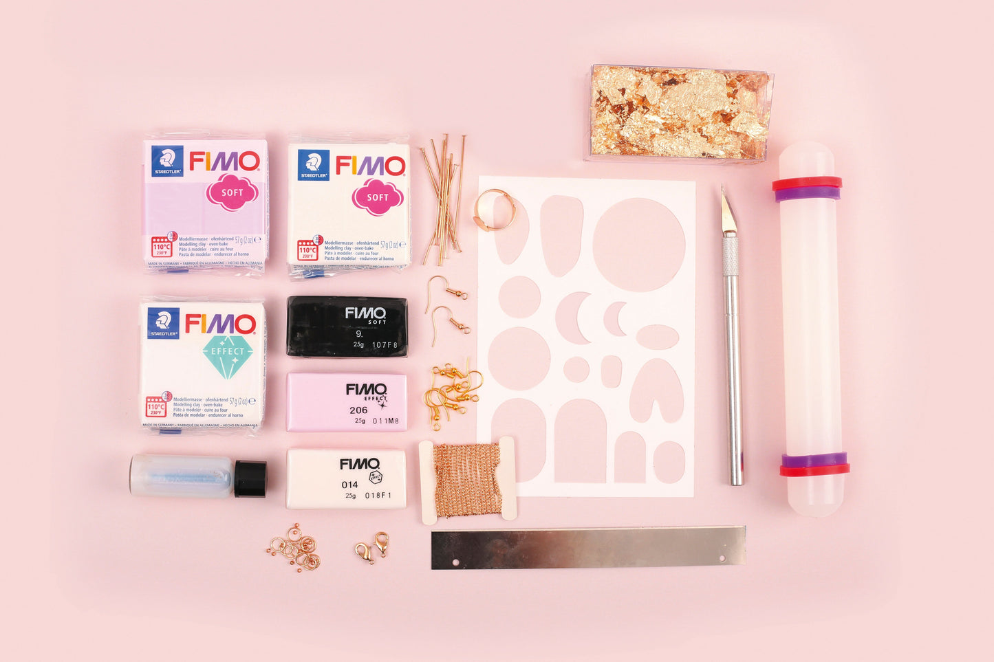 Coffret FIMO Bijoux Marble – Graine Créative | Kit DIY bijoux effet marbré GRAINE CREATIVE