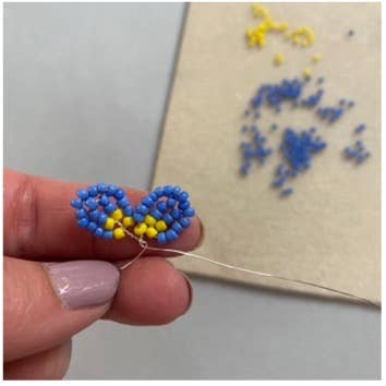 Kit de bricolage pour vase à fleurs sauvages. Une idée cadeau créative. The Beadology Shop