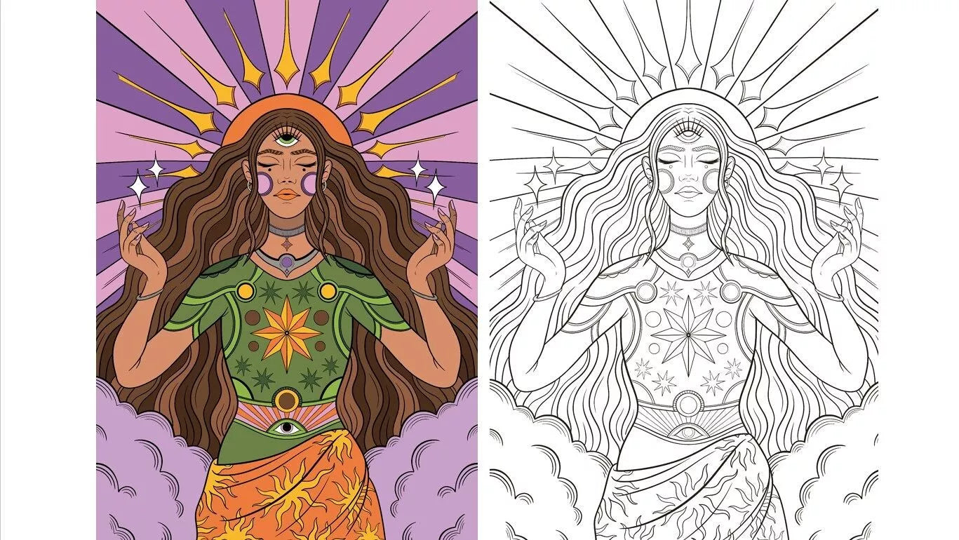 Coloriages Art Thérapie Inspiration Astro Hachette Heroes