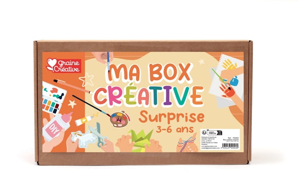 Ma Box Créative – Spéciale 3-6 ans | Activités Manuelles Sans Écran GRAINE CREATIVE