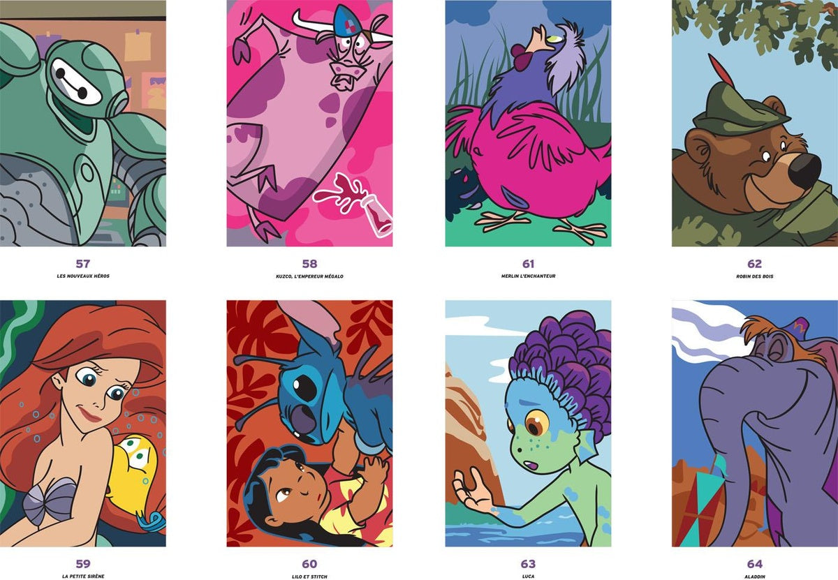 Coloriages mystères Art Thérapie : Grands Classiques - Tome 12 Disney Hachette Heroes