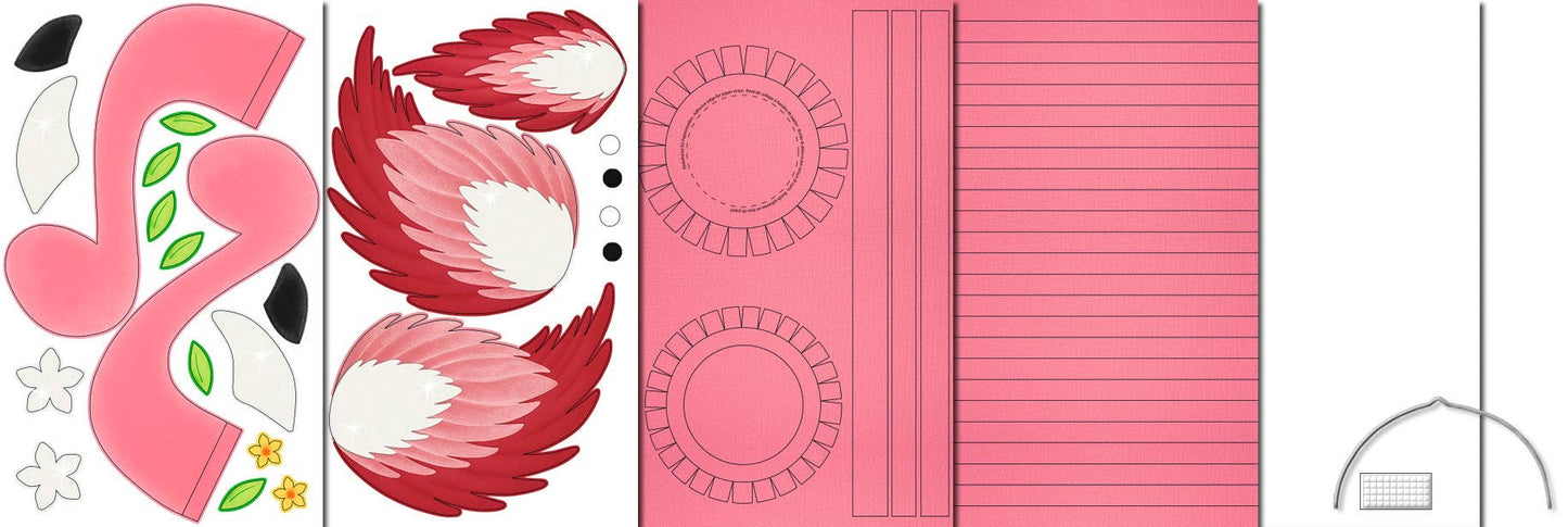 Kit de fabrication de lanternes « Flamingo » URSUS®