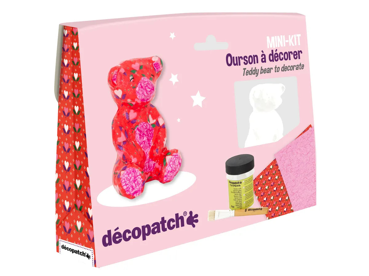 Mini-kit Ours - Décopatch Decopatch