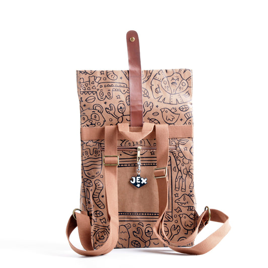Sac à dos à colorier Eco Animal-tastic Jex Shoes