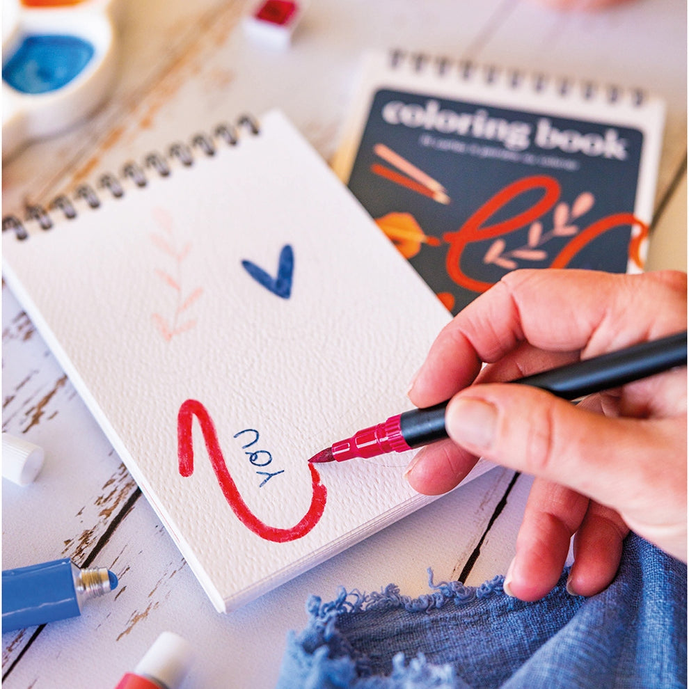 Carnet de Coloriage A6 – Love | Maison Joliette | Fabriqué en France Maison Joliette