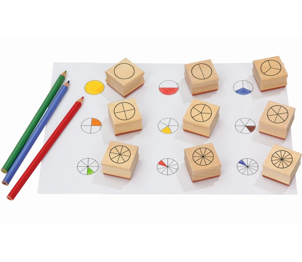 Coffret Tampons Fractions en Rond – Crealign Créa lign