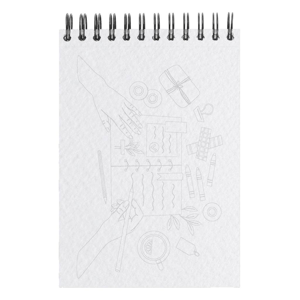Carnet de coloriage A6 - Do It Yourself Maison Joliette Maison Joliette