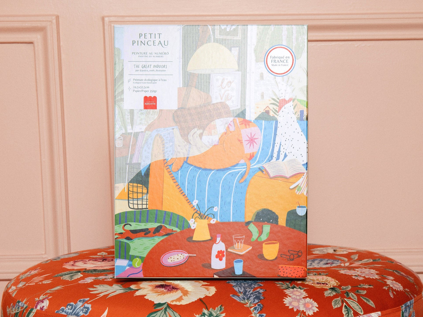 Coffret Peinture au Numéro – The Great Indoors Petit Pinceau x Jessica Smith LA PETITE EPICERIE