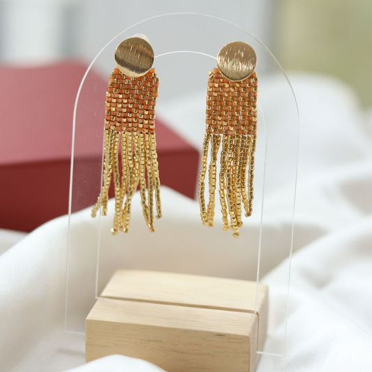 DIY Bijouterie - Mes boucles d'oreilles à franges LA PETITE EPICERIE