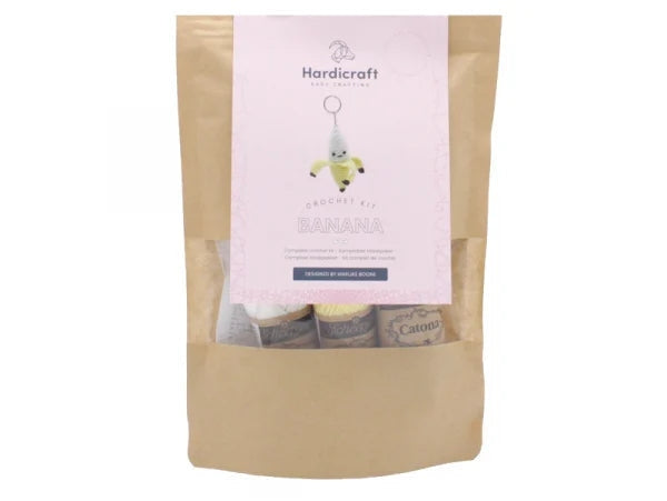 Kit crochet Amigurumi Porte clé banane Hardicraft