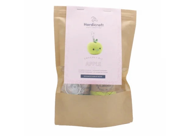 Kit crochet Amigurumi Porte clé Pomme Hardicraft