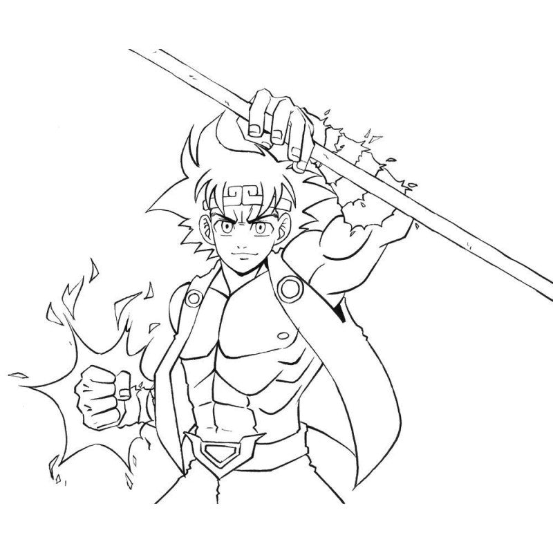 KIT DESSIN MANGA MY HERO GO MANGA "KYO" DE GO MANGA GO MANGA