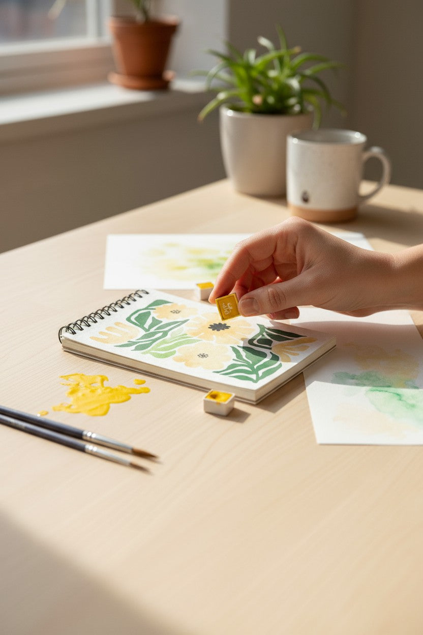 Carnet de coloriage A6 – Tropical Maison Joliette Maison Joliette