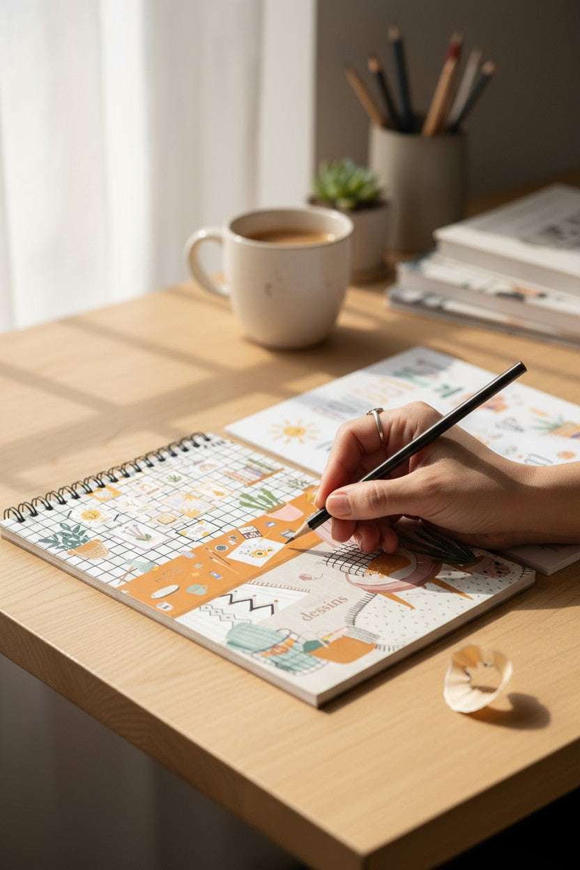 Carnet de dessin – L’atelier Maison Joliette Maison Joliette