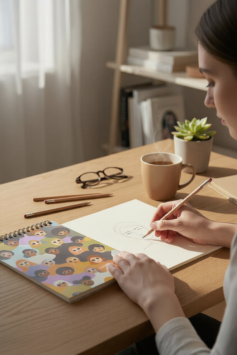 Carnet de dessin – Multitude Maison Joliette Maison Joliette