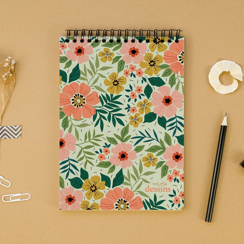 Carnet de dessin – Floraison Maison Joliette Maison Joliette