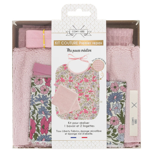 Kit premier repas bébé | Rose COM'1 IDÉE Com'1 Idée