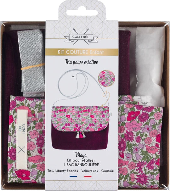 Kit sac bandoulière enfant Maya COM'1 IDEE Com'1 Idée