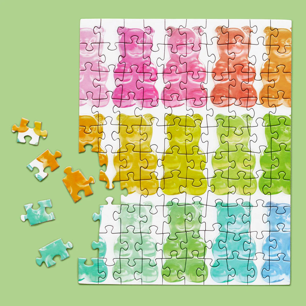 Ours en gélatine | Puzzle Snax de 100 pièces WerkShoppe