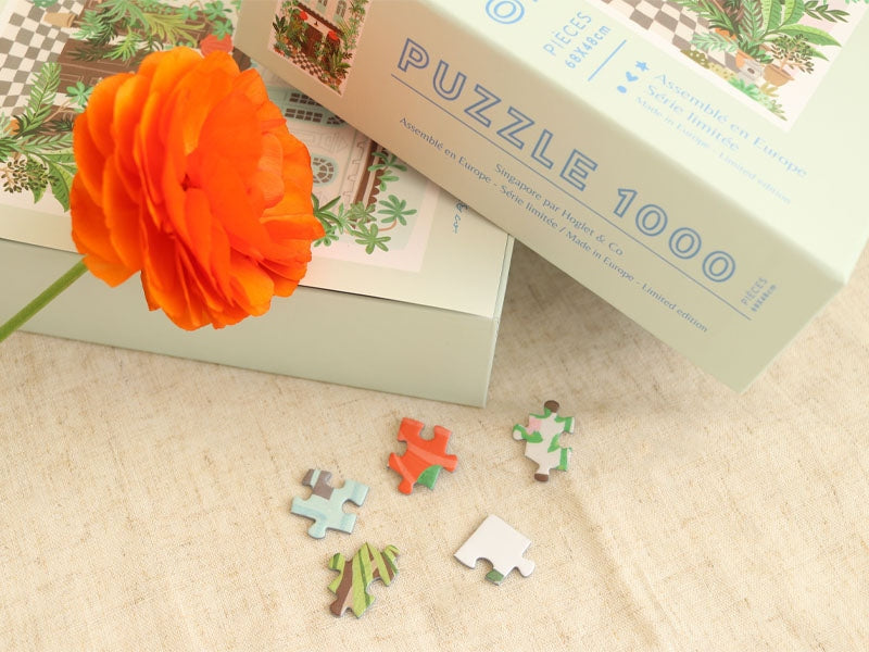 Puzzle « Singapore » – Hoglet&Co • 1000 pièces (68 × 48 cm) LA PETITE EPICERIE