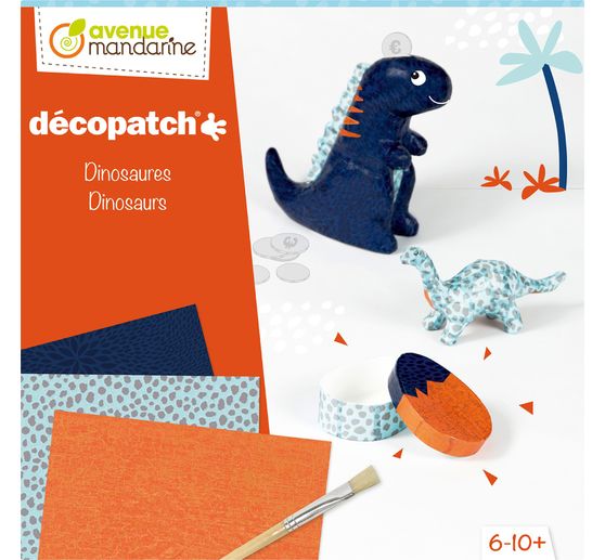 Creative box, Décopatch, Dinosaurs