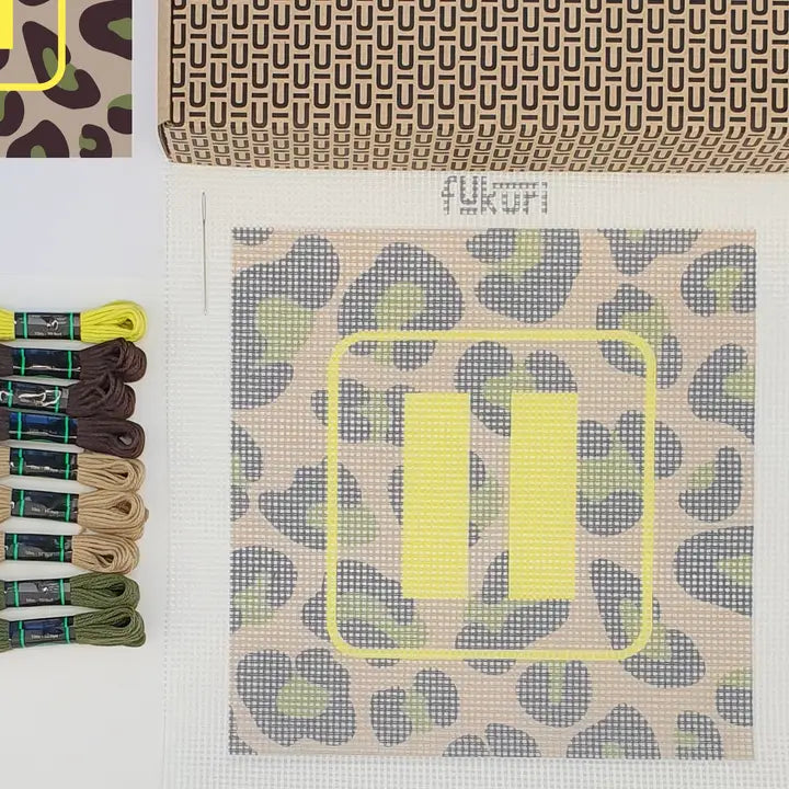 Canvas Kit - DIY - PAUSE Leopard