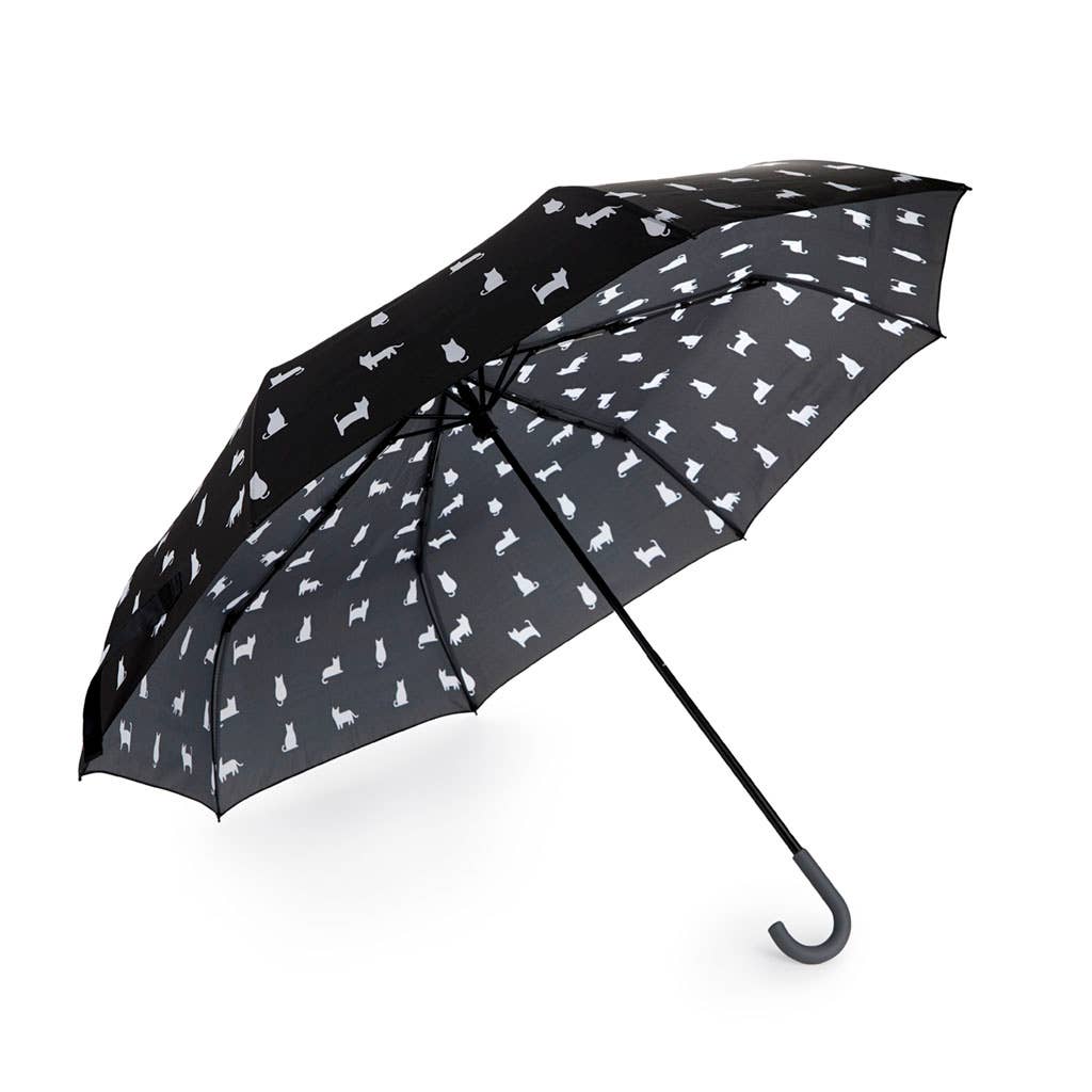 Parapluie Batumbrella – Balvi | Parapluie chauve-souris noir avec étui néoprène Balvi
