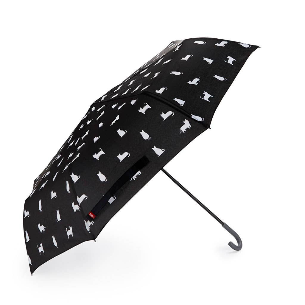 Parapluie Batumbrella – Balvi | Parapluie chauve-souris noir avec étui néoprène Balvi