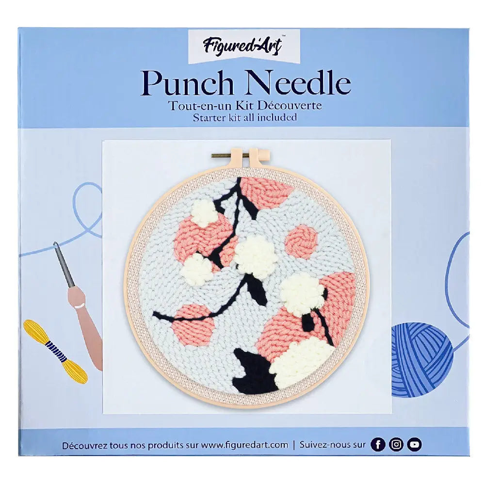 Punch Needle boules de Gui Figured'art