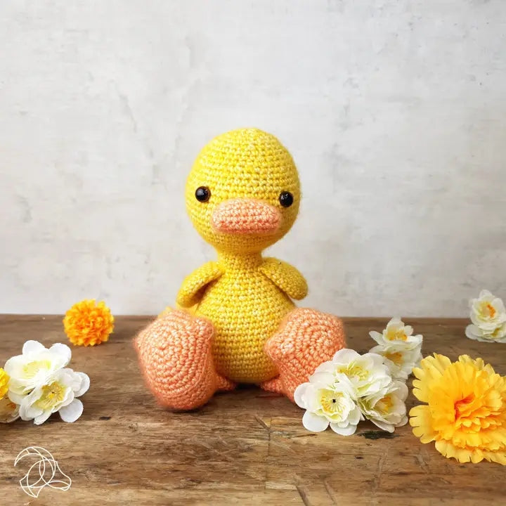 Kit Amigurumi de crochet DIY Abby Duck