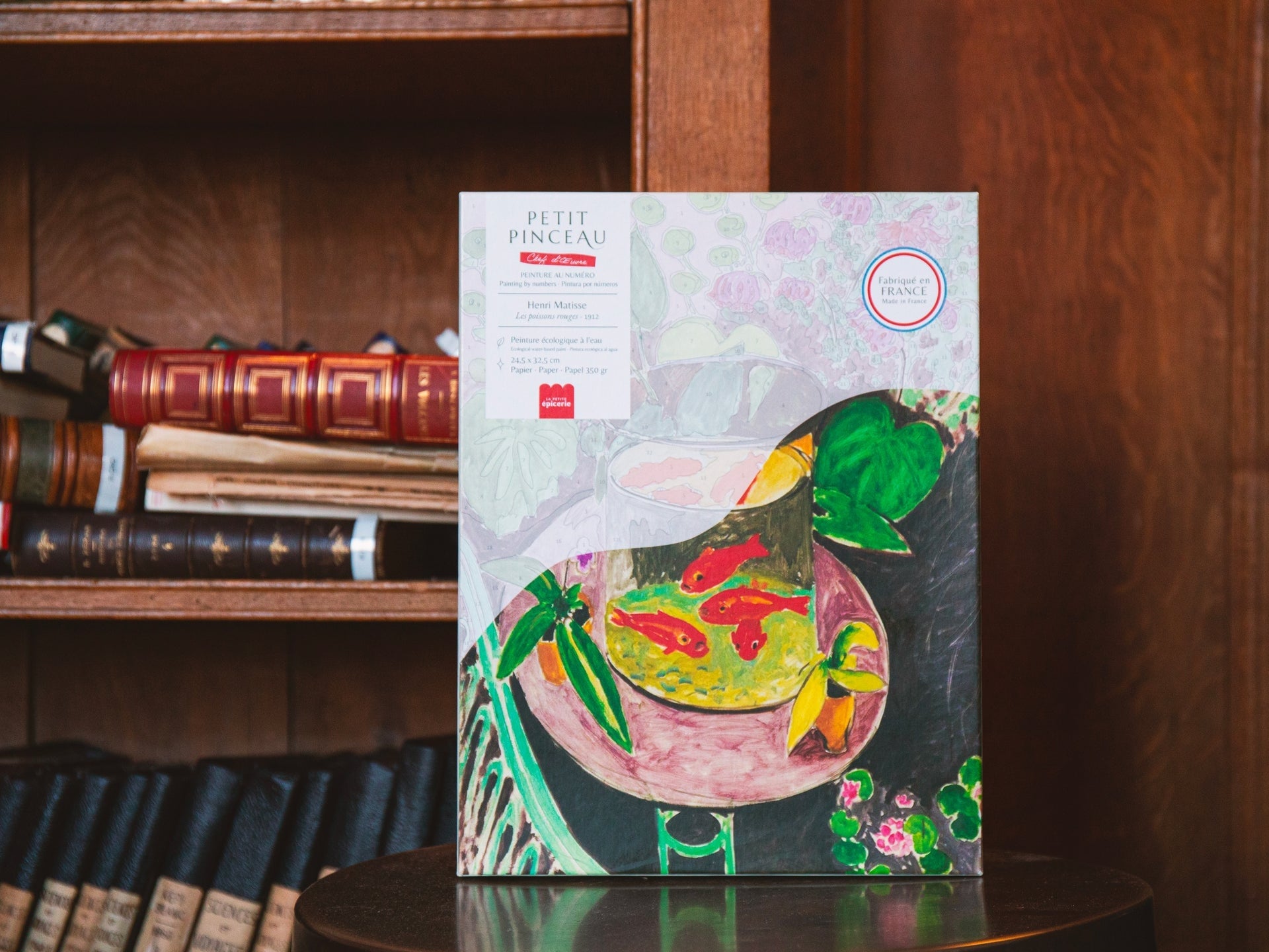 Coffret Peinture au Numéro – Les Poissons Rouges – Henri Matisse | Petit Pinceau LA PETITE EPICERIE