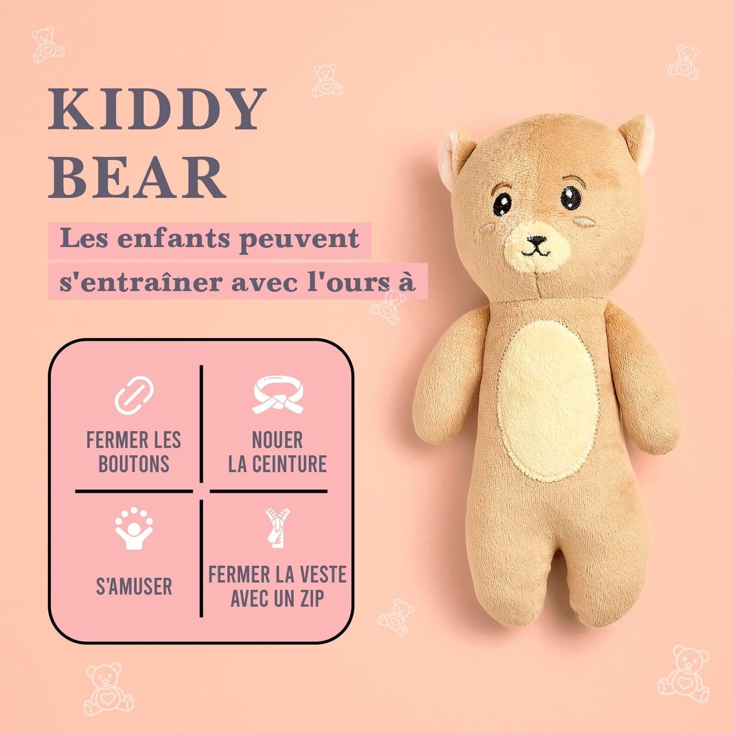 Le Kiddy Bear - Peluche à habiller