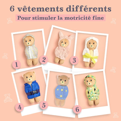 Le Kiddy Bear - Peluche à habiller My kiddy Shop
