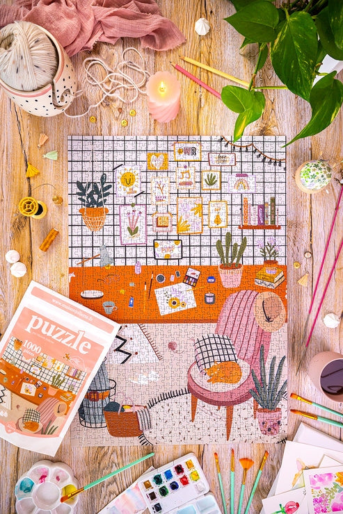 Puzzle 1000 Pièces Fabriqué en France L'atelier Maison Joliette