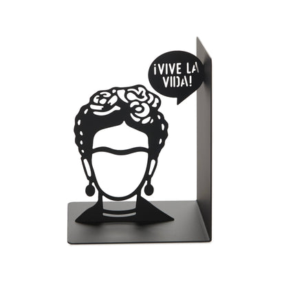 Porte-livres Frida – Balvi | Serre-livres métal noir design artiste Balvi