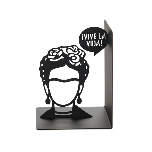 Porte-livres Frida – Balvi | Serre-livres métal noir design artiste Balvi