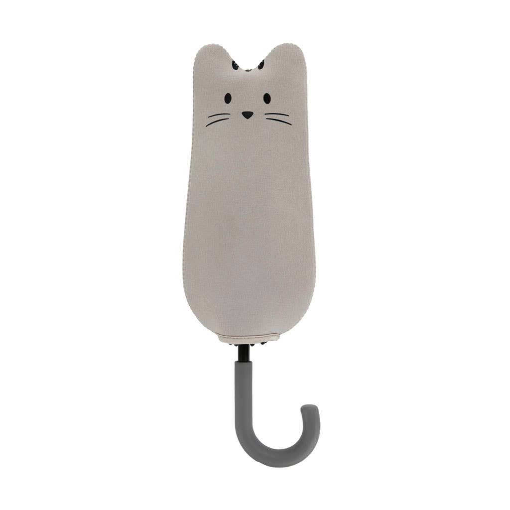 Parapluie Meowmbrella Gris avec Housse – Balvi Design Balvi