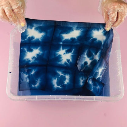 DIY Tote Bag Dye Kit – Batik &amp; Dip Dye Indie Blue