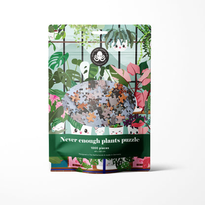 Puzzle serre avec plantes – puzzle 1000 pièces studio inktvis