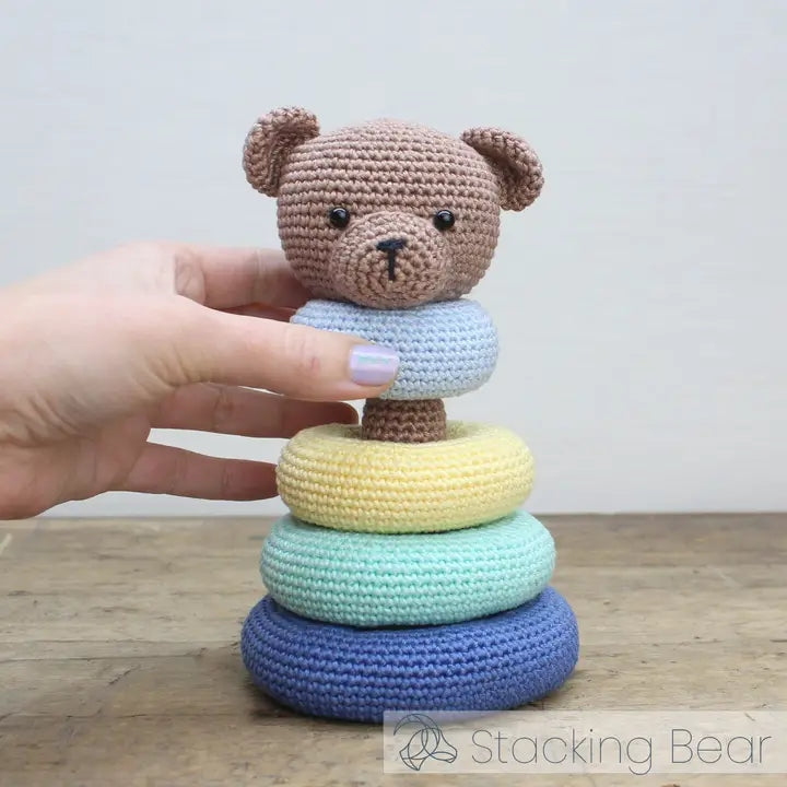 Kit Amigurumi crochet - Jeu ours empilable Hardicraft