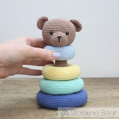 Kit Amigurumi crochet - Jeu ours empilable Hardicraft