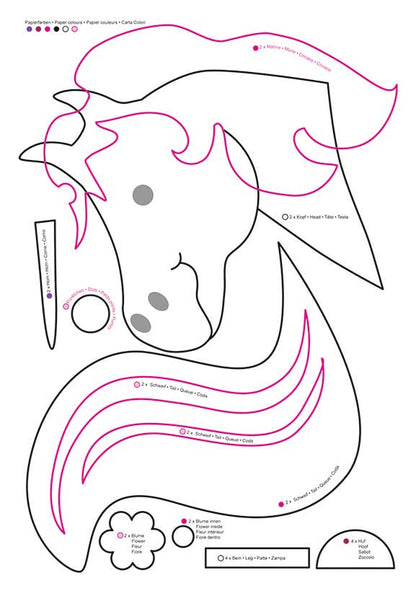 Round Unicorn Lantern Making Kit