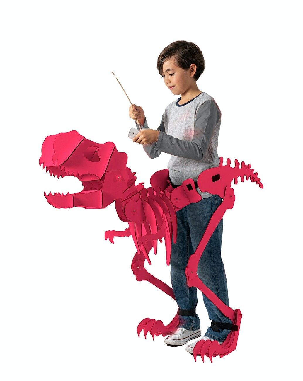 Jouet pour enfants, T Rex Dinosuit, dinosaure de construction portable