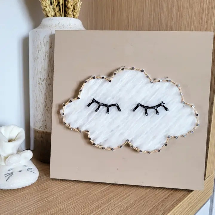 Kit DIY - String Art - Nuage & Cie | Kits d'artisanat L'atelier sur le fil