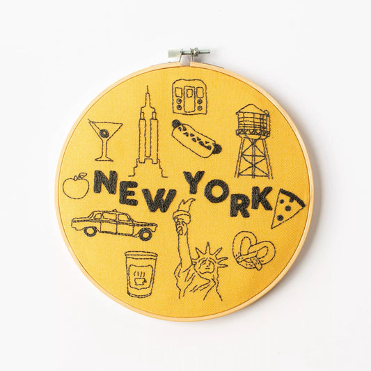 Kit de broderie New York