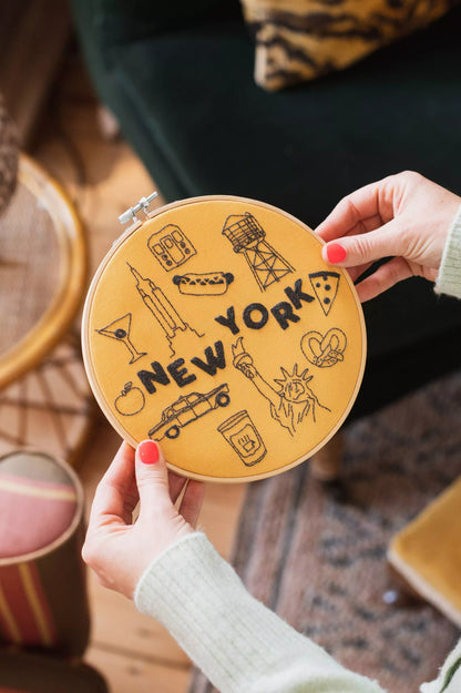 New York Embroidery Kit